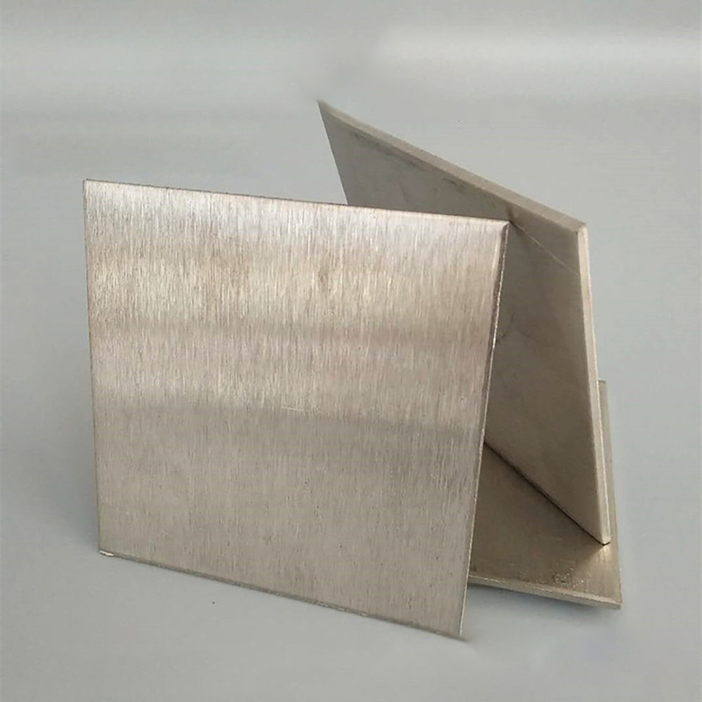 N6 High Purity Nickel Sheet Plate Thin Metal Panel | 1/2/3mm Thick | Multi Sizes