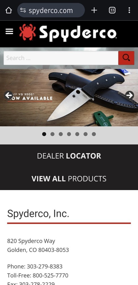 Spydercos.com
