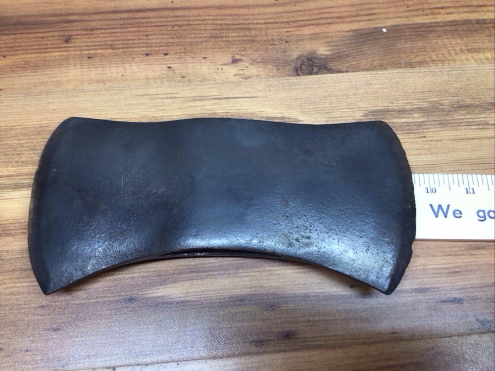 Vintage Plumb #4 Double Bit Axe Head 3lb 13oz