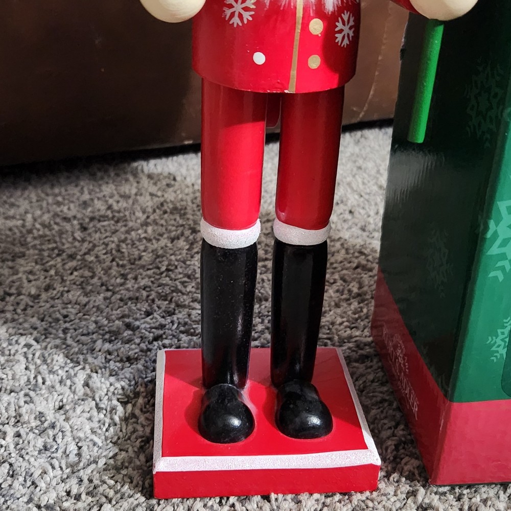 Kurt S. Adler 15" Wooden Nutcracker In Box