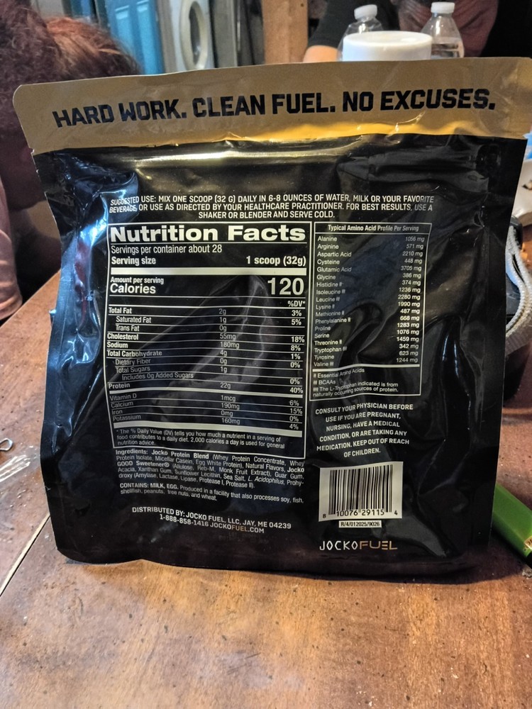Jocko protein powder