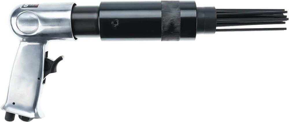 Compact Air Needle Scaler Pneumatic Tool Remove Rust Scale Slag with 19 needles