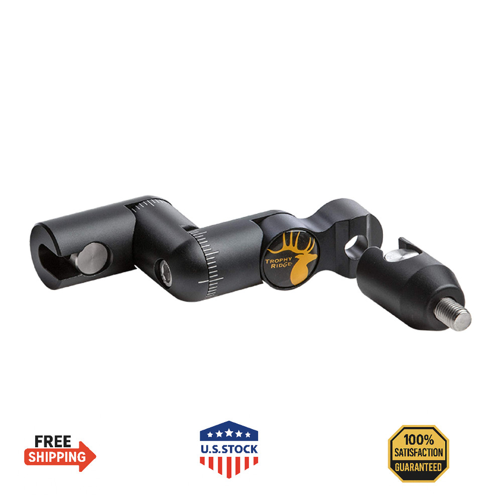 Trophy Ridge Hitman Sidebar Bow Stabilizer Bracket 6" Quick Connect Adjust