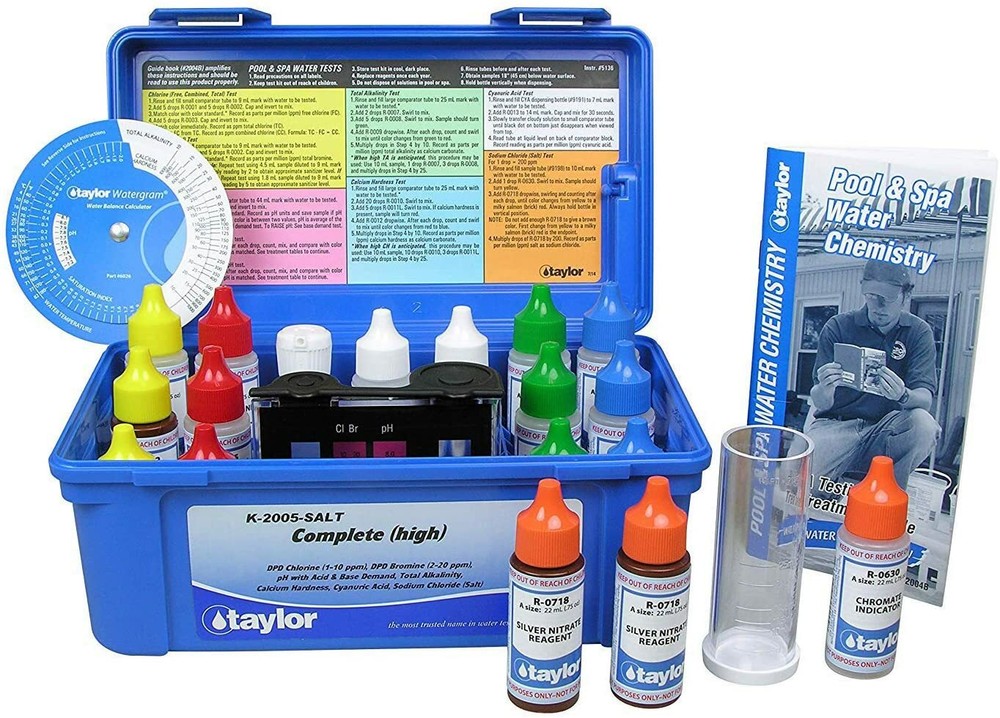 Taylor Technologies K-2005-SALT Test Kit Complete High