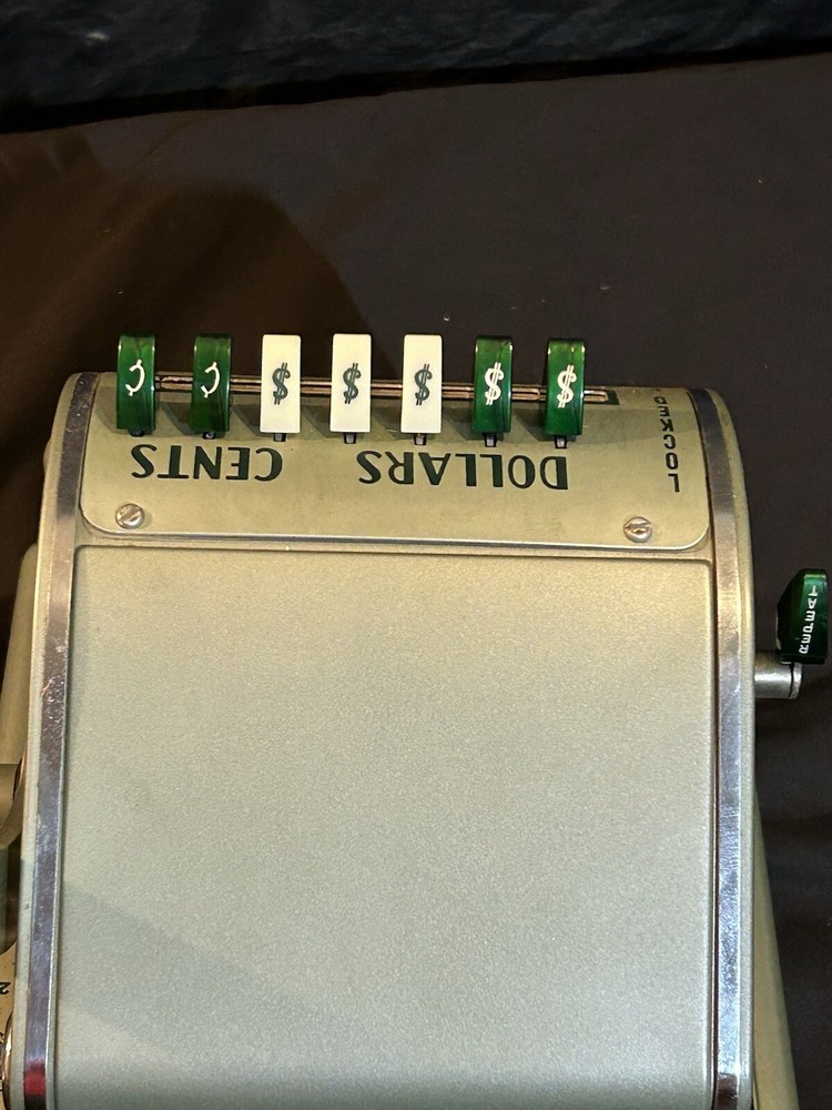 Vintage Paymaster Series X-550 Check Writer