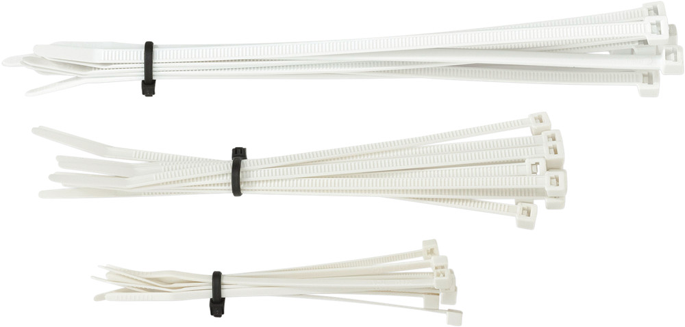 MOOSE OFFROAD Cable Ties White 30-Pack 24040586