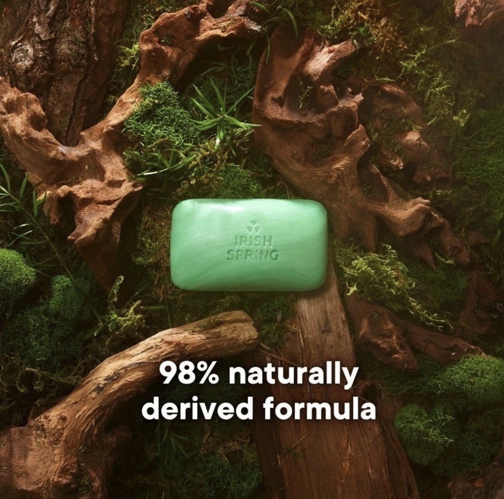 Irish Spring Bar Soap Original Clean 4oz 20 Pack Refreshing Deodorant