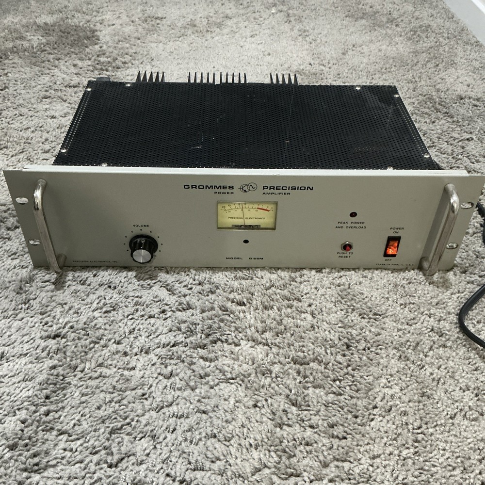 GROMMES - PRECISION MODEL G125M POWER AMPLIFIER