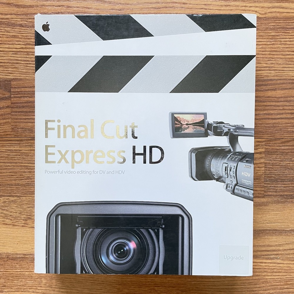 Apple Final Cut Express HD Media Set (Upgrade)