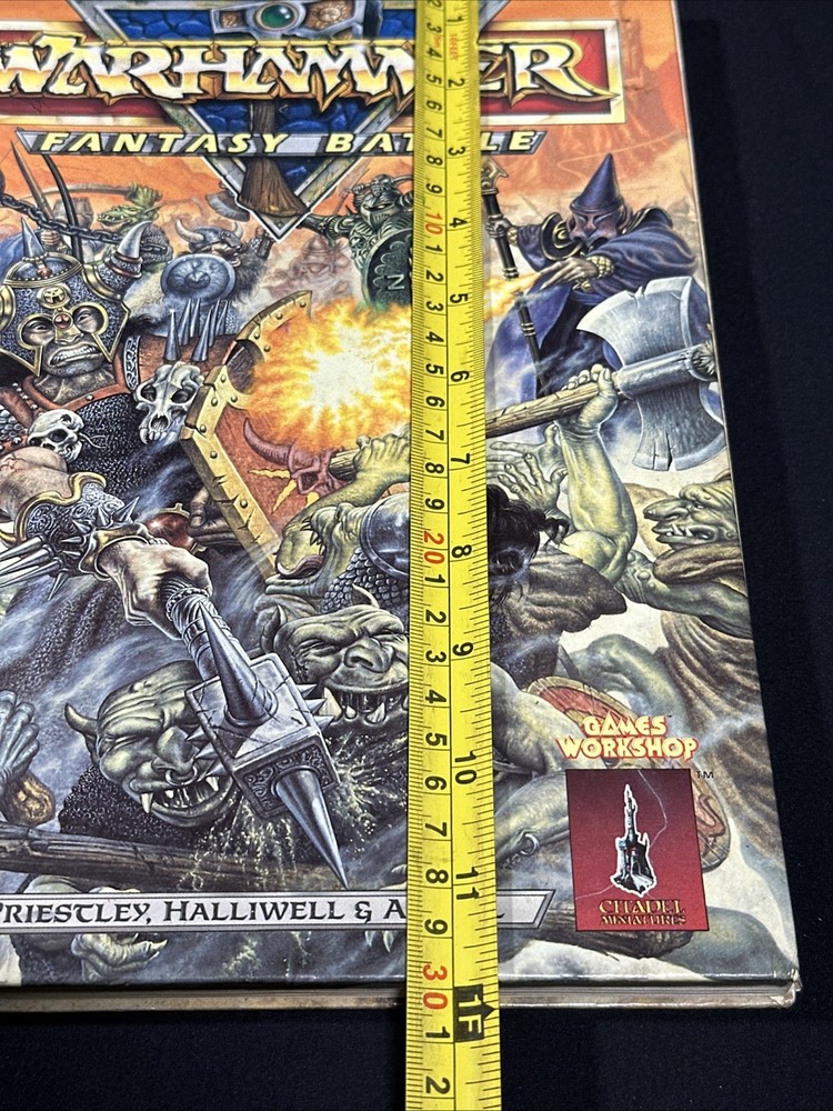 Fantasy Battle Warhammer Games Workshop Citadel 1987 Book