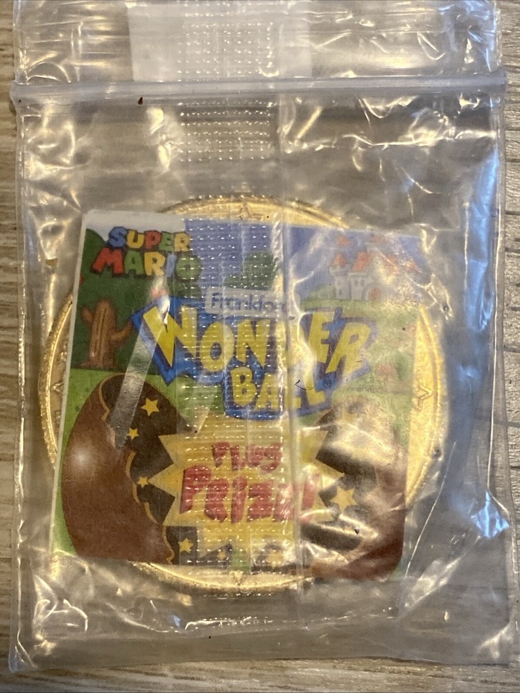 Wonder Ball Mario Coin 4 Different