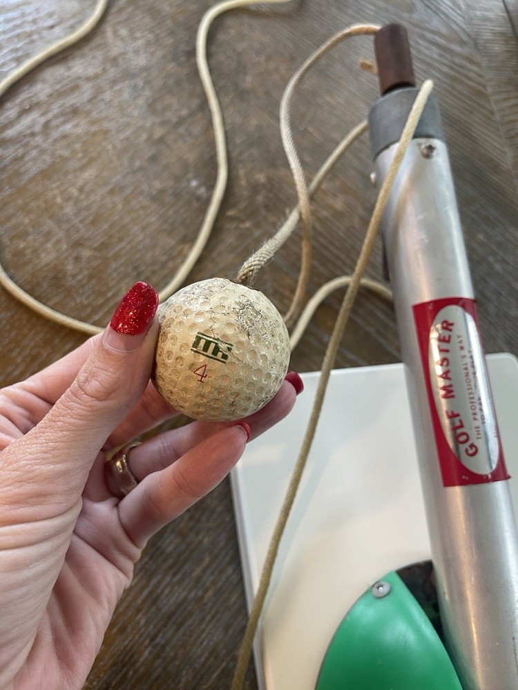 Golf Master - antique hitting practice machine