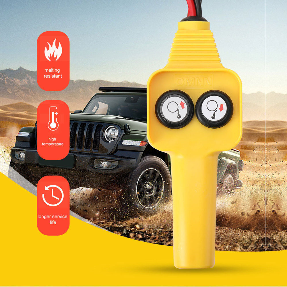 12V Electric Winch Controller, Winch Remote Hand Control Assembly Controller