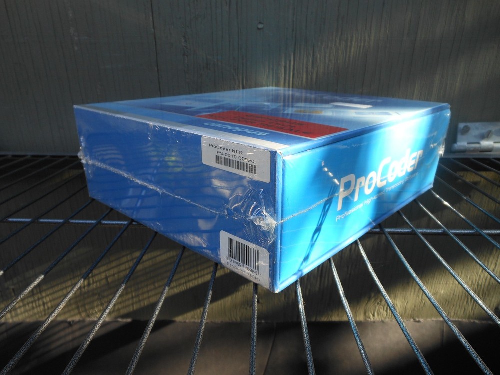 ProCoder NFR 2002 Canopus Software Demo Unit, Sealed New