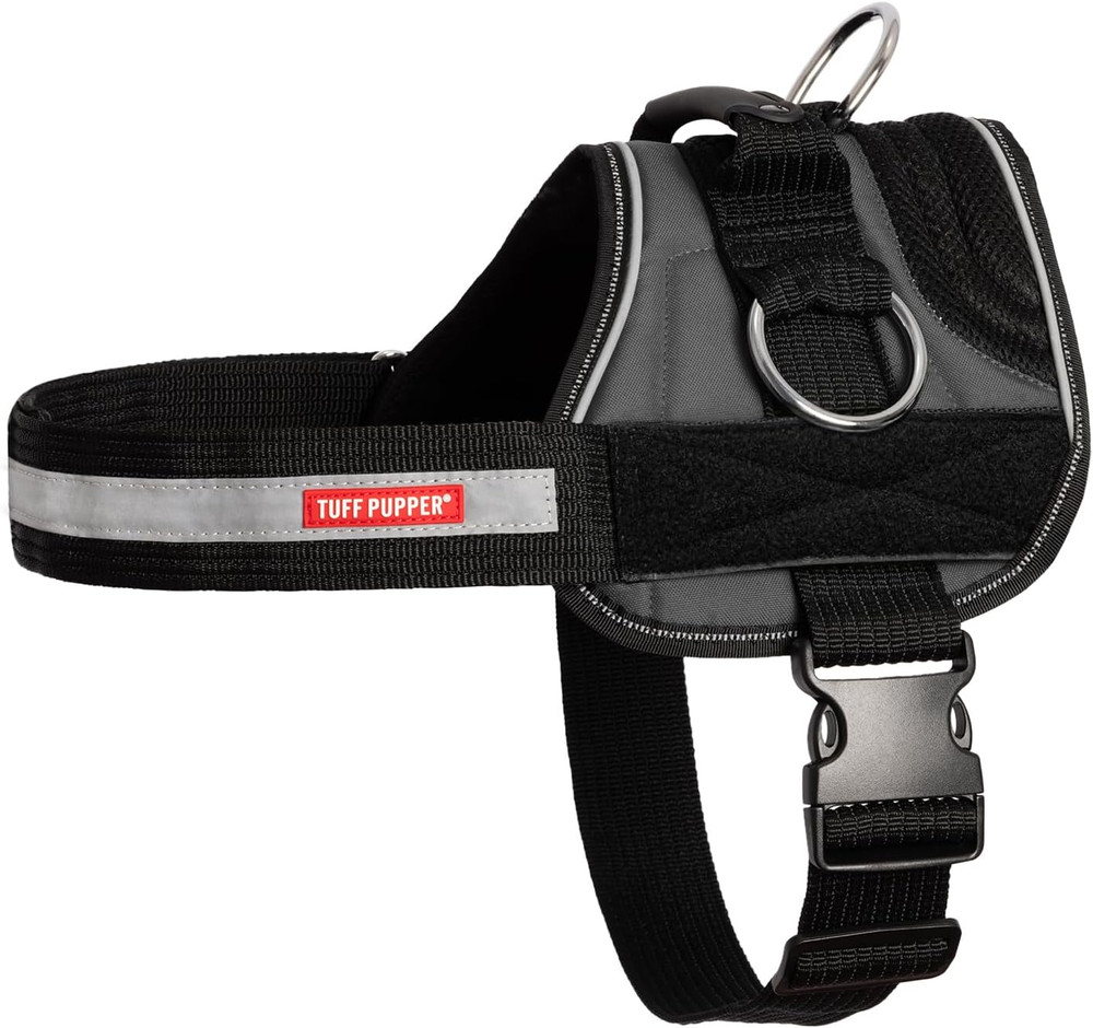 Fast Fit Harness for Medium Dogs | No Pull No Choke, Escape-Proof | Rugged Padde