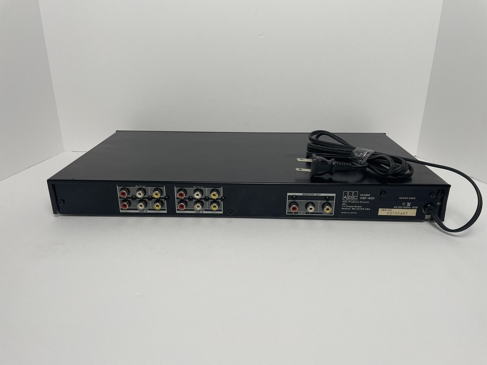 ADC Video Shaper VSP-400 Video Sound Processor Synthesizer Tested
