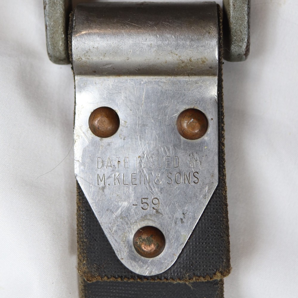 VINTAGE BASHLIN CLIMBING TOOLBELT & KLEIN-59 SAFETY CLIMBING STRAP