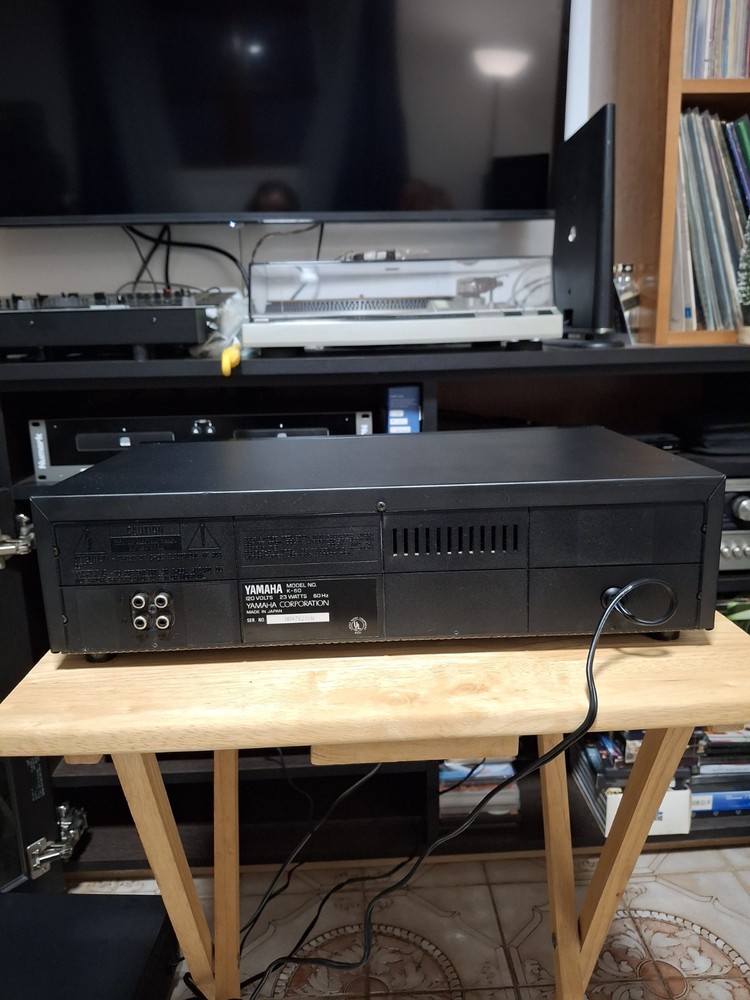 YAMAHA K-60 DOUBLE CASSETTE DECK , JAPAN (FULL TESTED )