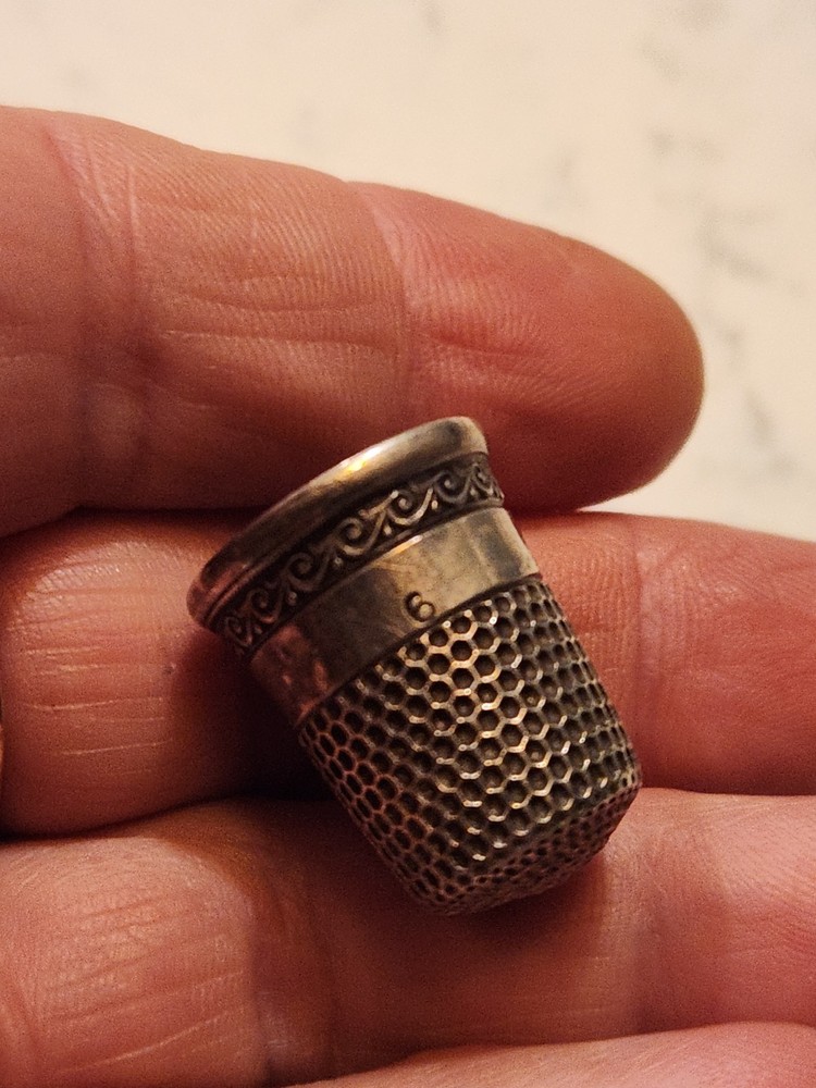 #9 Sterling Silver Sewing Thimble