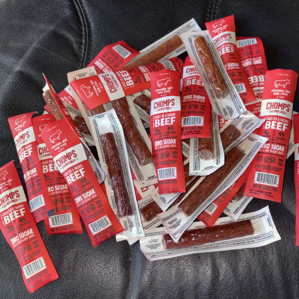Chomps Snack Sticks Minis 40 Mini Jerky Sticks