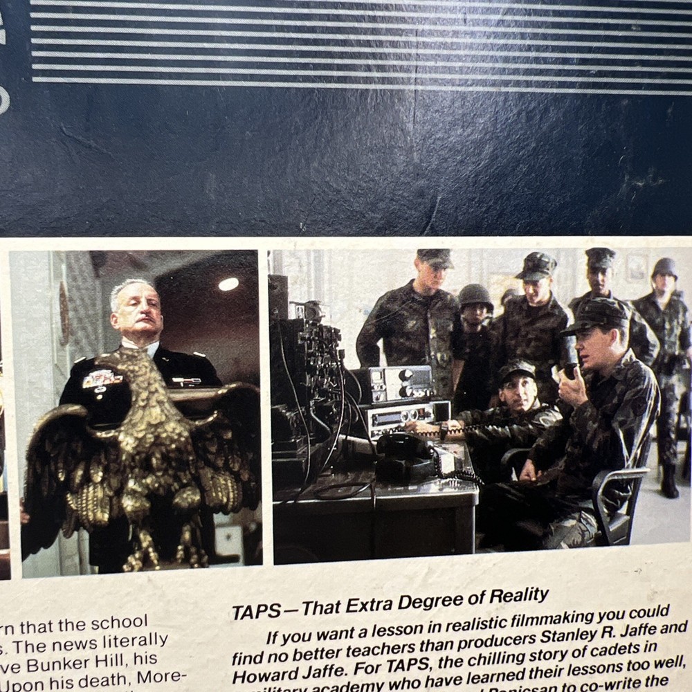 TAPS RCA Selectavision CED Videodisc