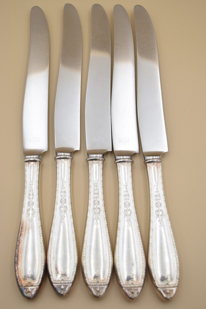 17pc Alvin Louisiana Flatware Set Knife Dinner Fork Teaspoon