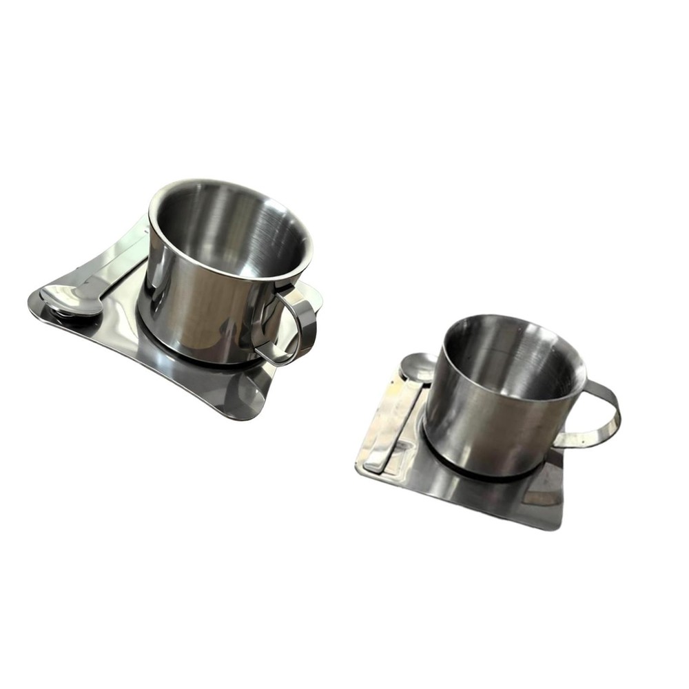 Stainless Steel Coffee Cup Double Wall Coffee Mug Multipurpose Smooth Portable