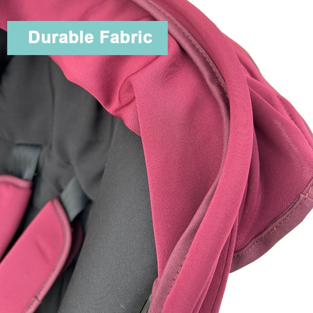 Larger Replacement Canopy for Doona+ & Doona i Strollers - Wine Red Elegance