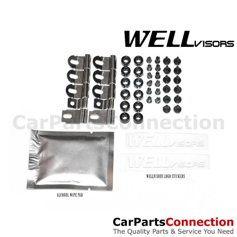 WellVisors Window Visors 03-14 Volvo XC90 Side Deflectors