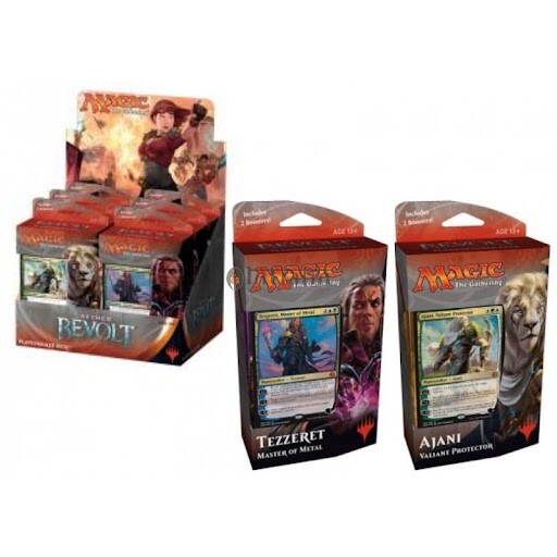Aether Revolt Planeswalker Decks Display 6 Decks