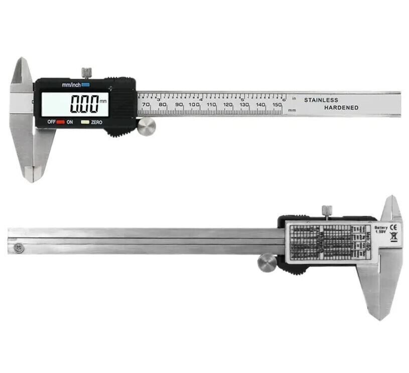 6" 150 mm DIGITAL CALIPER w/ Storage Carrying Box Case TK06