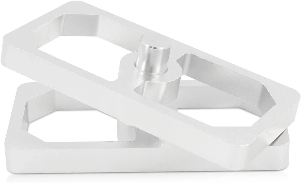 Universal Aluminum Leaf Spring Lowering Block Kit Versatile for 2 Pack 0.5 Inch