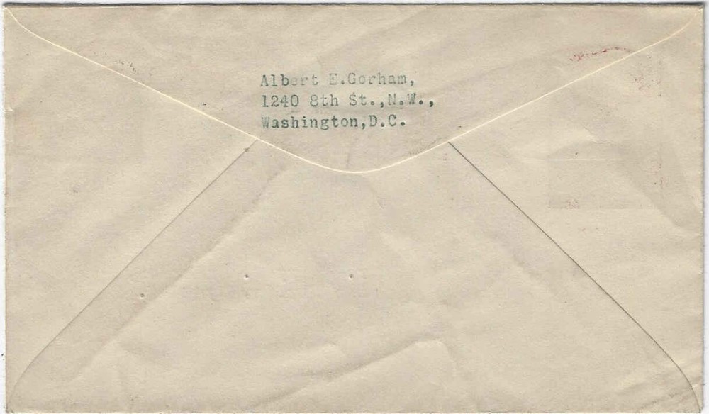 FDC # 702-5B -- Red Cross -- Gorham --- 1931