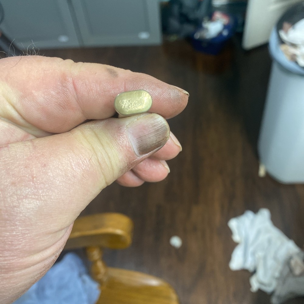 Thomas Center Arms Brass Barrel wedge/key For a Hawkins Muzzleloader.