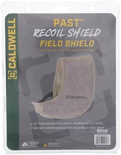 Caldwel Recoil Shield with Adjustable Fit, Thick Padding, for Range, Shooting...