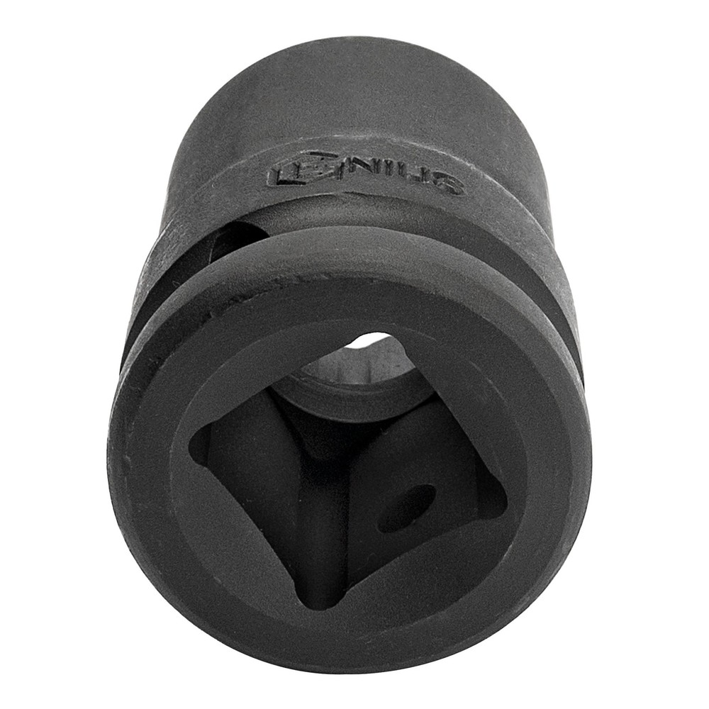 Genius Tools 3/4" Dr. 27mm Thin Wall Impact Socket (12-Point) (CR-Mo) - 655227
