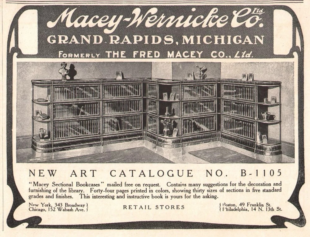 FACTORY 100+ YEAR OLD MACEY BOOKCASE DOOR KNOBS (3 STYLES) FOR A PERFECT MATCH!!