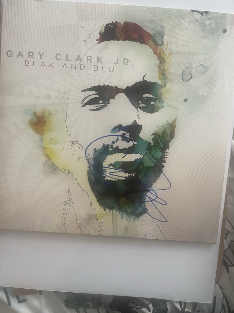 Gary Clark Jr. Blak And Blue Vinyl Record JSA COA