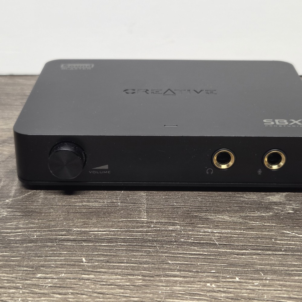 Creative Labs Sound Blaster SB1240 SBX Prostudio tested