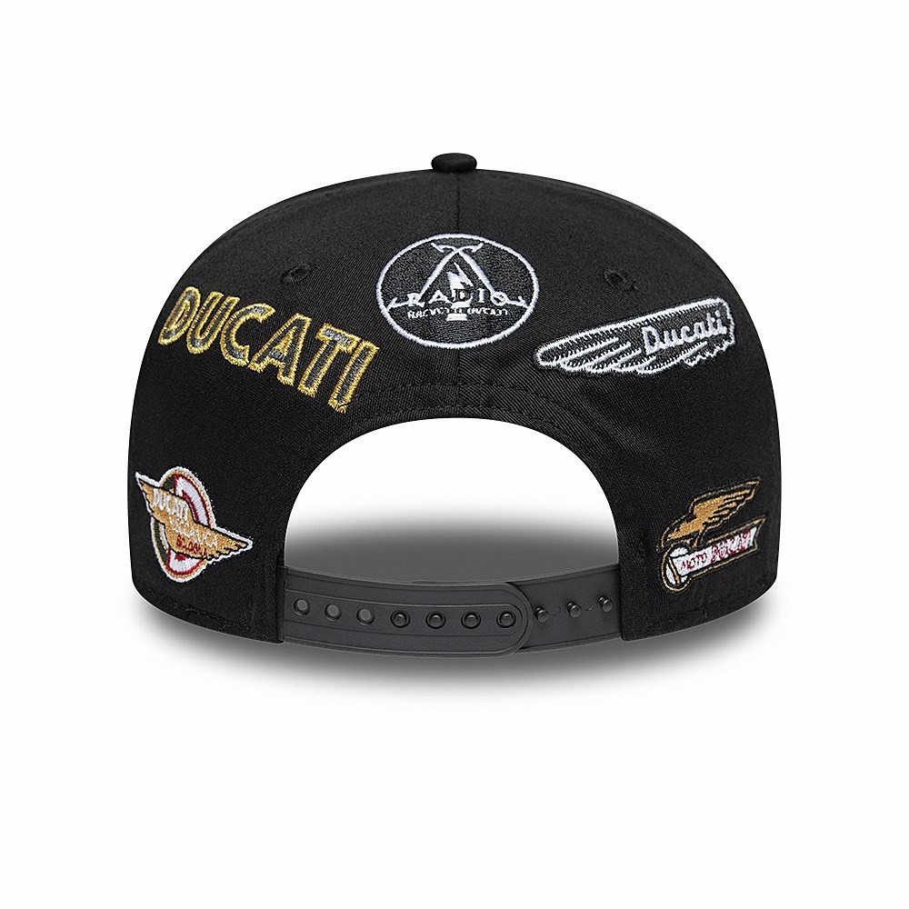 Ducati 100th Patch Black Unisex Hat
