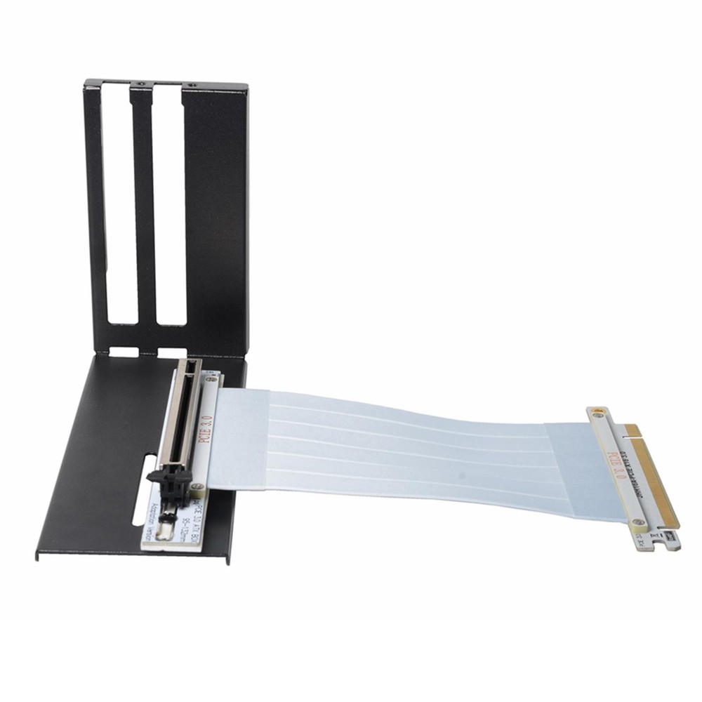 PCIe 16X Riser Graphics Card Cable Vertical Bracket Mount Kickstand Base Adapter