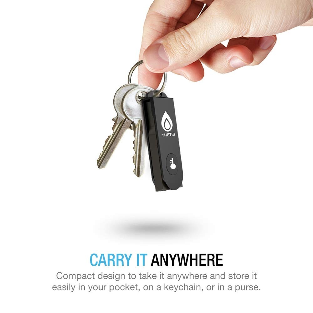 FIDO2 Security Key [Folding Design] Thetis Universal Two Factor Authenticatio...