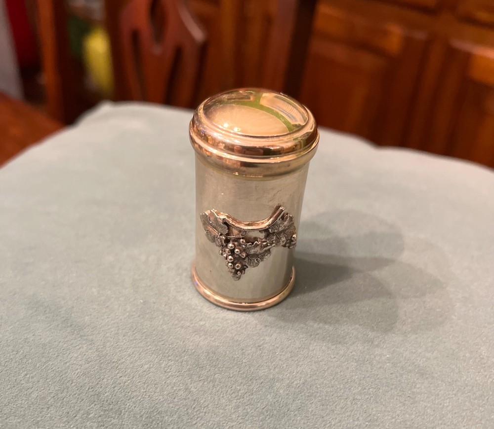Antique 925 Silver Wine Bottle Cap