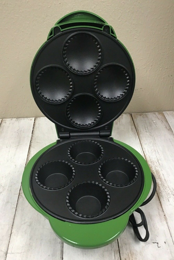 Green Keebler Uncommonly Good Mini Personal Pie Maker Open Box & Instructions