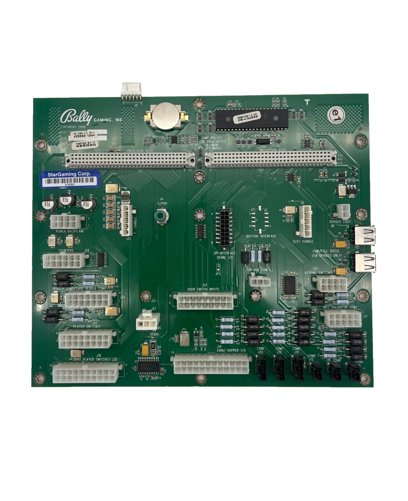 Bally Backplane Board For Alpha Pro II