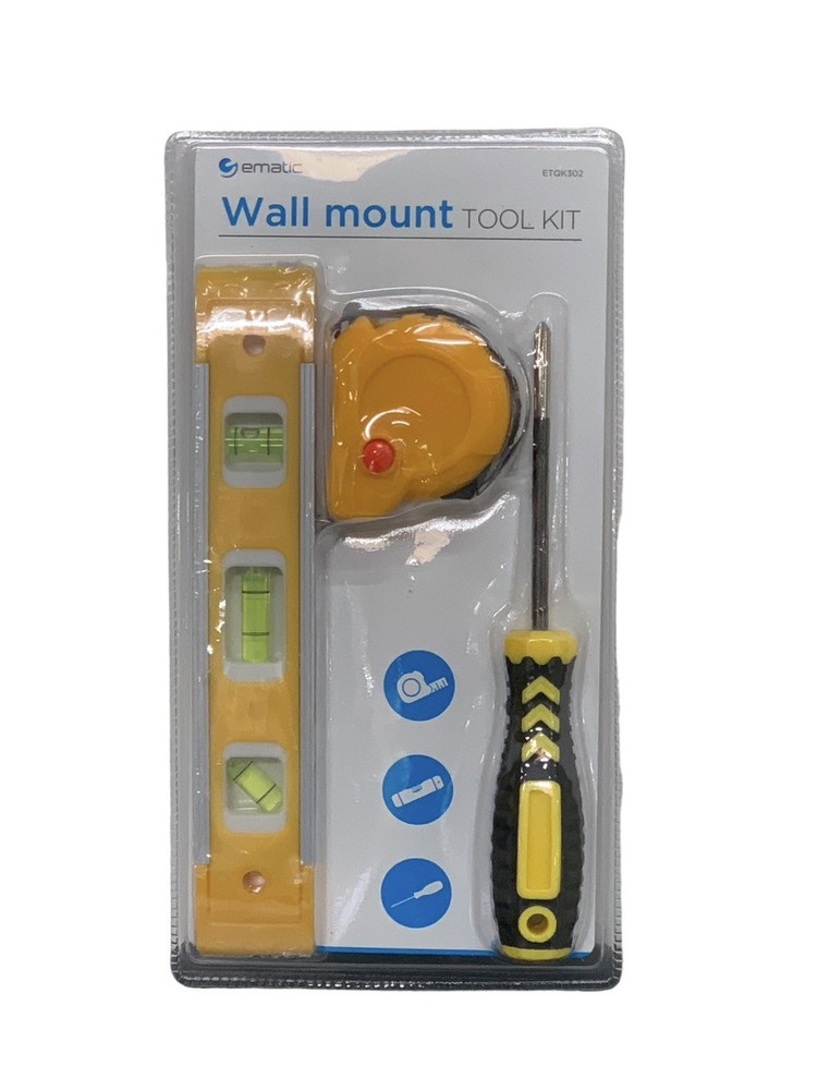 Ematic Wall Mount Tool Kit (CSH023127)