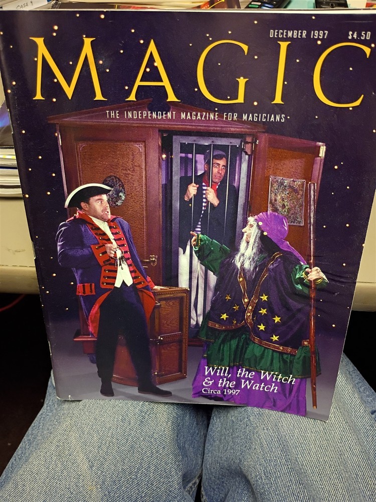 John Carney Magic Magazine Issue December 1997 #3