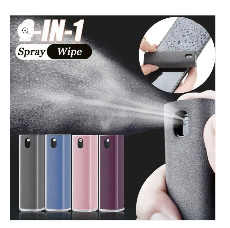 Screen Cleaner Kit 3in1 Touchscreen Mist Cleaner Spray Bottle&Microfiber Cloth
