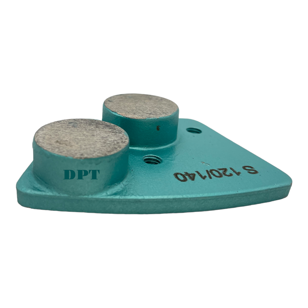 Trapezoidal Grinding Tooling Discs Bolt on Concrete Grinders Soft Bond 120 Grit