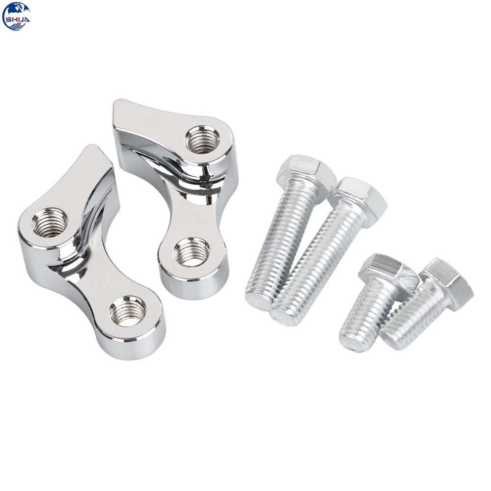 Chrome 1" Adjustable Lowering Kit Fit For Harley Dyna Super Glide FXD 1995-2005